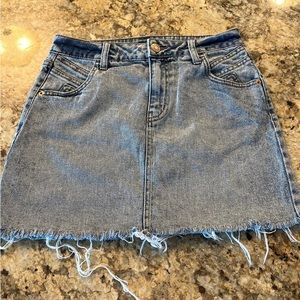 Jean Skirt Wild Fable Size “4” worn once
